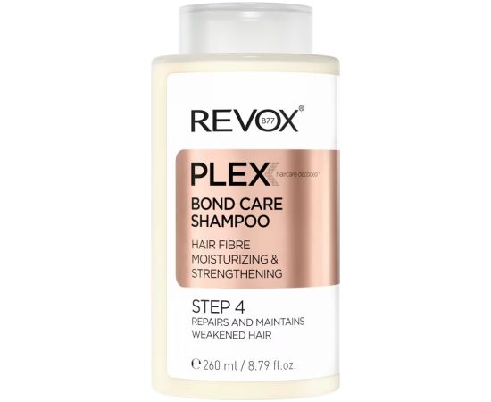 Revox B77, Plex Bond Step 4, Hair Shampoo, For Strengthening, 260 ml Šampūni
