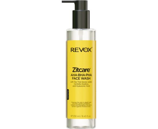 Revox B77, Zitcare, AHA/BHA/PHA, Exfoliating, Cleansing Lotion, For Face, 250 ml Ķermeņa kosmētika