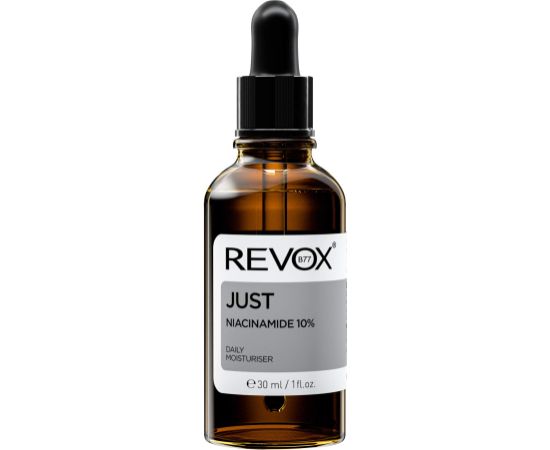 Revox B77, Just, Niacinamide 10 %, Moisturizing, Daily, Serum, For Face, 30 ml Sejas kopšana