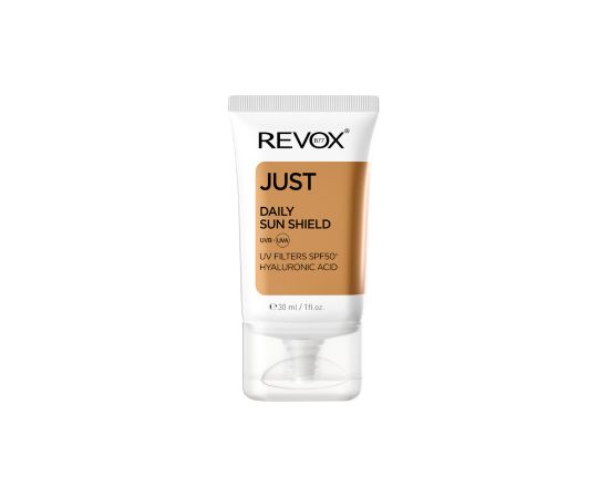 Revox B77, Just Daily Sun Shield, Hyaluronic Acid, Sun Protection, Sunscreen Cream, For Face & Neck, SPF 50, 30 ml Ķermeņa kosmētika