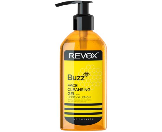 Revox B77, Buzz, Honey & Lemon, Energising, Cleansing Gel, For Face, 180 ml Ķermeņa kosmētika