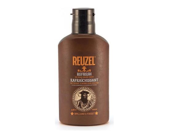 Reuzel, Refresh No Rinse, Beard Shampoo, Moisture And Shine, 100 ml Уход за бородой