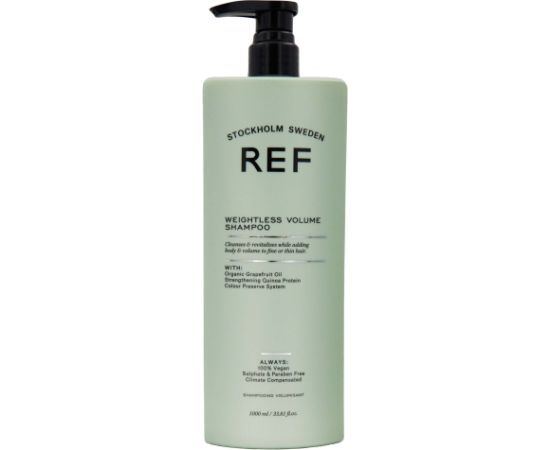 Ref Stockholm, Weightless Volume, Sulfates-Free, Hair Shampoo, For Volume & Texture, 1000 ml Шампуни