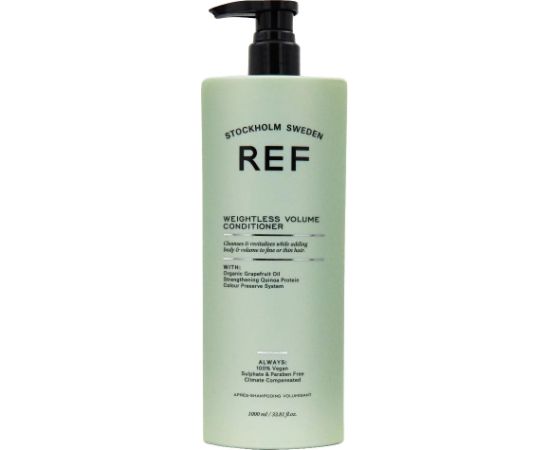 Ref Stockholm, Weightless Volume, Sulfates-Free, Hair Conditioner, Smoothens & Volume, 1000 ml Matu kopšana