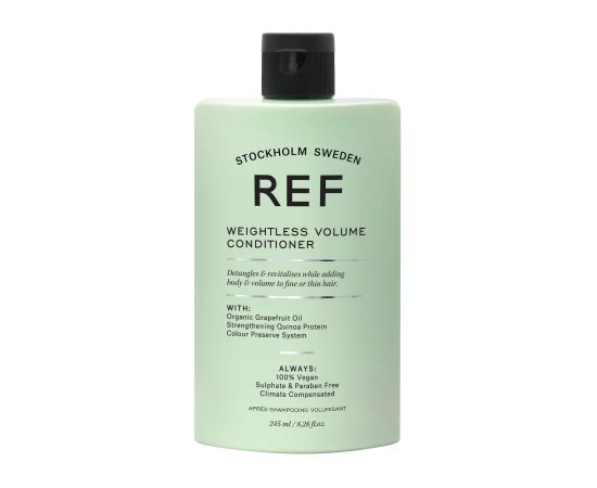 Ref Stockholm, Weightless Volume, Sulfates-Free, Hair Conditioner, Smoothens & Volume, 245 ml Matu kopšana
