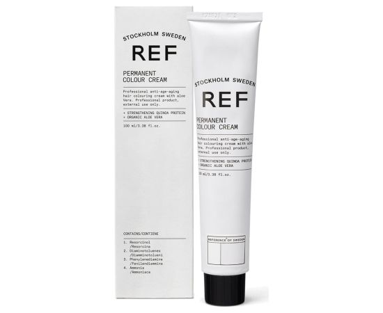 Ref Stockholm, Permanent Colour, Vegan, Permanent Hair Dye, 8.11 Light Smoky Ash, 100 ml Matu kopšana