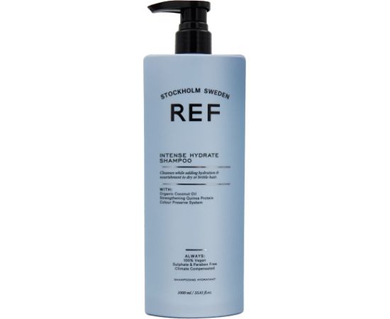 Ref Stockholm, Intense Hydrate, Sulfates-Free, Hair Shampoo, For Hydration, 1000 ml Šampūni