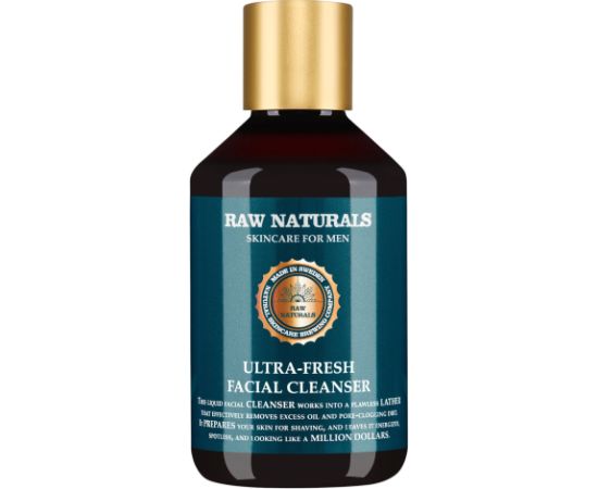 Raw Naturals, Ultra-Fresh Facial Cleanser, Energizing, Cleansing Gel, For Face, 250 ml Ķermeņa kosmētika