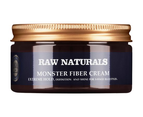 Raw Naturals, Monster Fiber, No Parabens, Hair Styling Cream, 10, 100 ml Matu kopšana