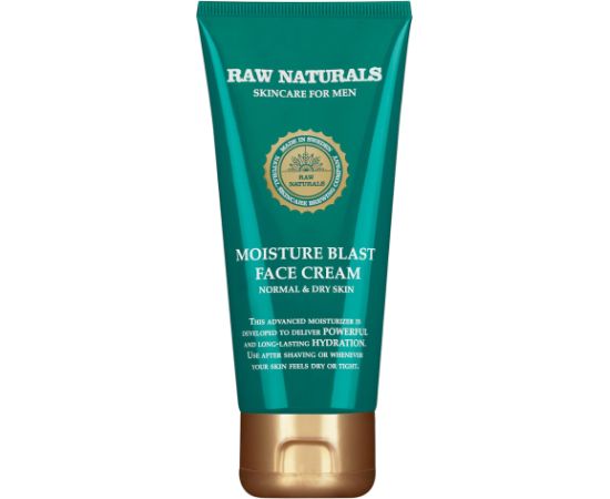 Raw Naturals, Moisture Blast, 100% vegan, Hydration, Cream, For Face, 100 ml Ķermeņa kosmētika