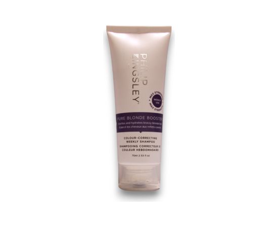 Philip Kingsley, Pure Blonde Booster, Hair Shampoo, Moisturizing & Clarifying, 75 ml Шампуни