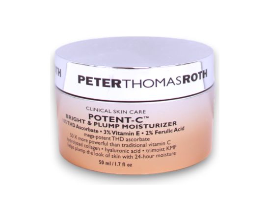 Peter Thomas Roth, Potent-C, Vitamin E, Moisturizing, Day, Cream, For Face, 50 ml Ķermeņa kosmētika