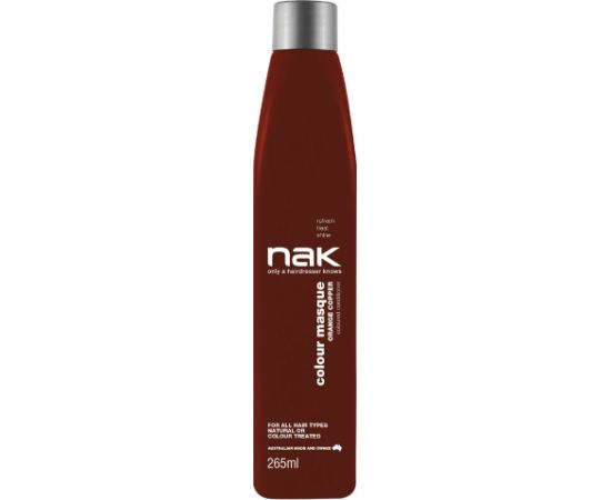 Nak, Signature, Hair Colouring Cream Mask, Orange Copper, 265 ml Matu kopšana
