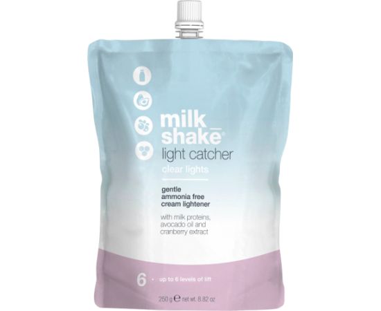 Milk Shake, Light Catcher, Ammonia-Free, Hair Lightening Cream, Lightening, 250 g Matu kopšana