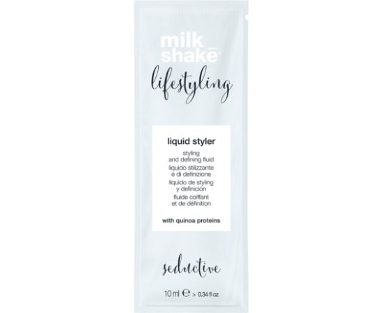 Milk Shake, Lifestyling Liquid Styler, UV Filter, Hair Styling Lotion, 10 ml Matu kopšana