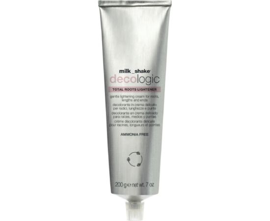 Milk Shake, Decologic Total Roots, Silk Proteins, Hair Lightening Cream, 200 g Matu kopšana