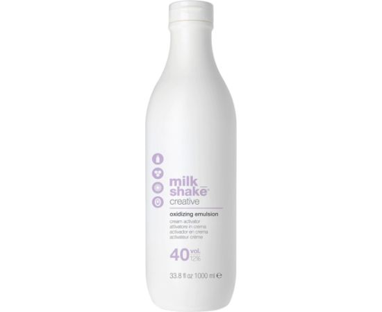 Milk Shake, Creative, Hair Oxidant Lotion, 12%, 40 vol, 1000 ml Matu kopšana