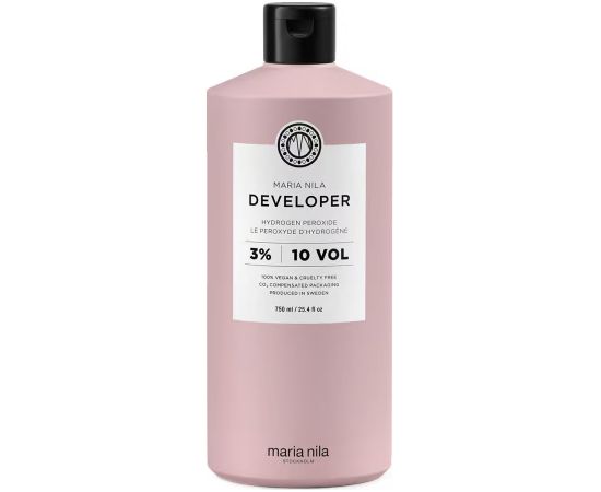 Maria Nila, Developer, Hair Oxidant Lotion, 3%, 10 vol, 750 ml Matu kopšana