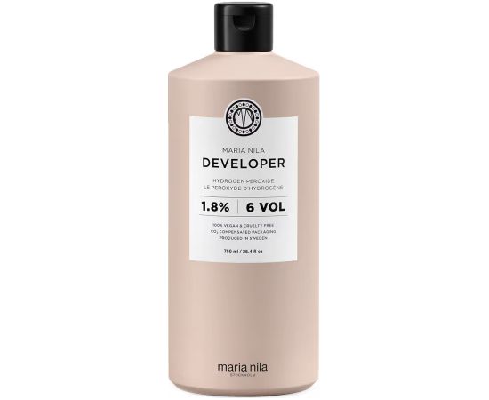 Maria Nila, Developer, Hair Oxidant Lotion, 1.8%, 6 vol, 750 ml Matu kopšana