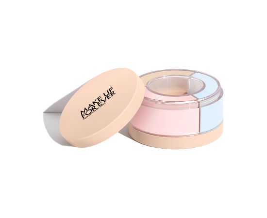 Make Up For Ever, HD Skin Twist & Light, Illuminating, Loose Powder Foundation, 1.0, Light, 8 g Dekoratīvā kosmētika