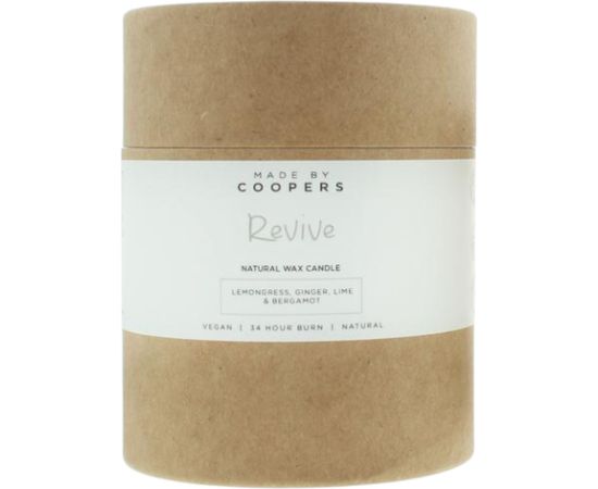 Made By Coopers, Revive, Lemongrass, Scented Candle, 175 g Telpu aromāti