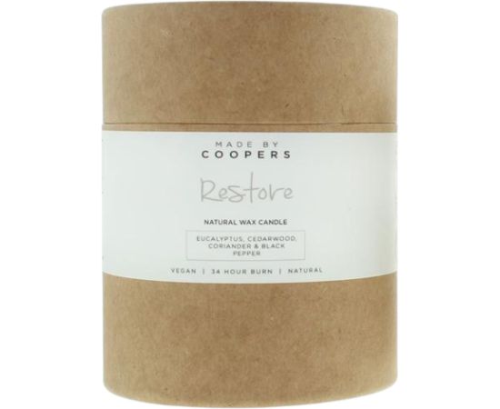 Made By Coopers, Restore, Eucalyptus, Scented Candle, 175 g Telpu aromāti