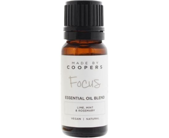 Made By Coopers, Focus, Lime, Essential Oil, Blend, 10 ml Telpu aromāti