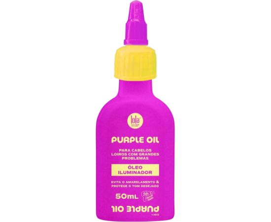 Lola Cosmetics, Purple, Hair Oil Treatment, Counteracts Yellow Or Orange Tones, 50 ml Matu kopšana