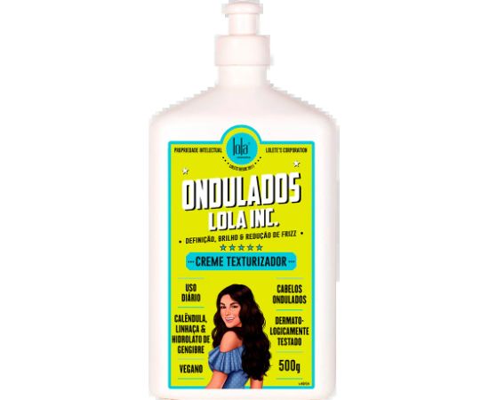 Lola Cosmetics, Ondulados Lola Inc., Hair Cream Treatment, Texturizing, 500 ml Matu kopšana