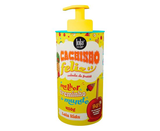 Lola Cosmetics, Cachinho Feliz Kids, Fruits, Hair Styling Cream, Flexible Hold, 480 g Matu kopšana
