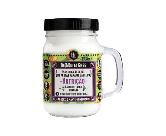 Lola Cosmetics, Be(M)dita Ghee, Pineapple & Bacuri Butter, Hair Treatment Cream Mask, For Nourishing, 350 g Matu kopšana