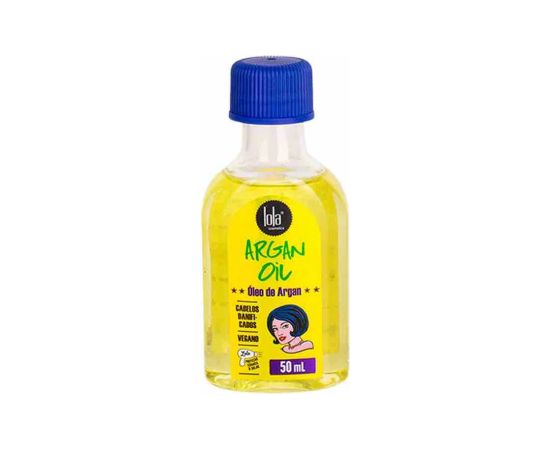 Lola Cosmetics, Argan Oil, Hair Oil Treatment, Against Hair Static, 50 ml Matu kopšana