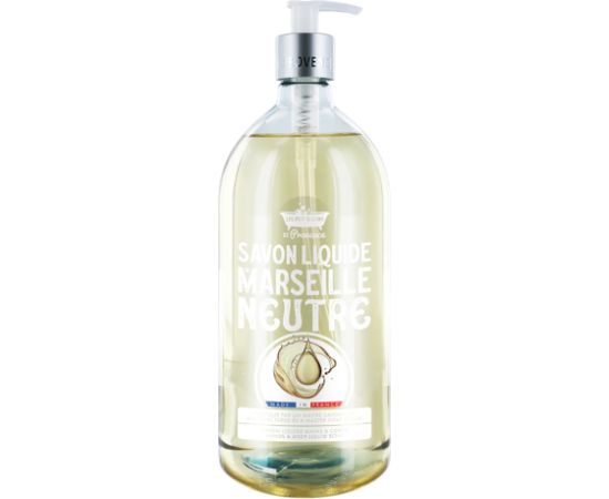 Les Petites Bains de Provence, Neutre, Liquid Soap, For Hands & Body, 1000 ml Šķidrās ziepes / ziepes