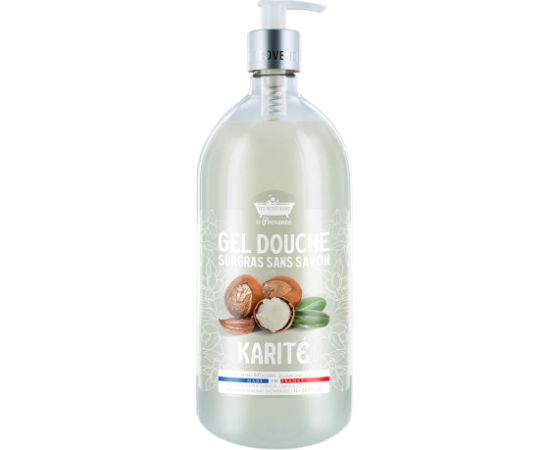 Les Petites Bains de Provence, Karite, Shower Gel, For Sensitive Skin, 1000 ml Dušas želejas ķermenim