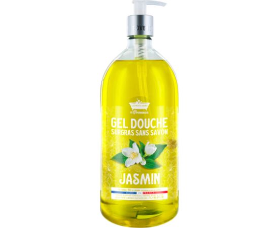 Les Petites Bains de Provence, Jasmine, Shower Gel, For Sensitive Skin, 1000 ml Dušas želejas ķermenim