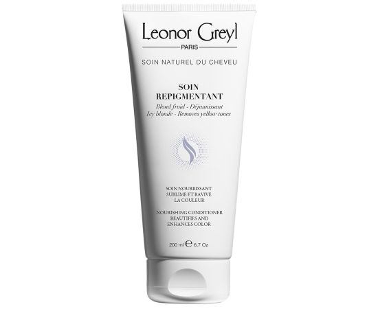 Leonor Greyl, Soin Repigmentant, Hair Colour Conditioner, Icy Blonde, Enhances Color Vibrancy, 200 ml Matu kopšana