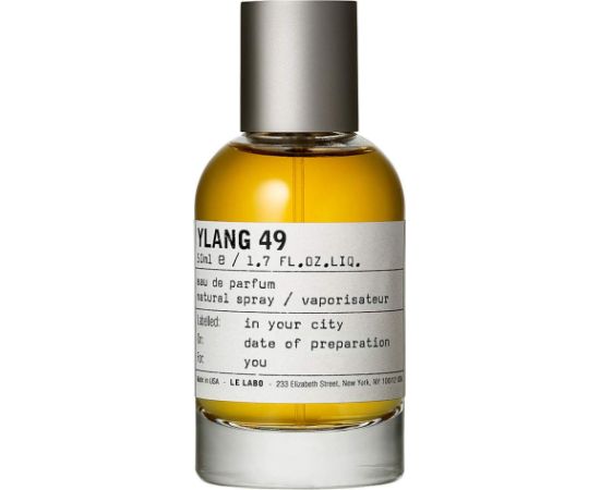 Le Labo Inc Le Labo, Ylang 49, Eau De Parfum, Unisex, 50 ml Smaržas - NESAKĀRTOTS