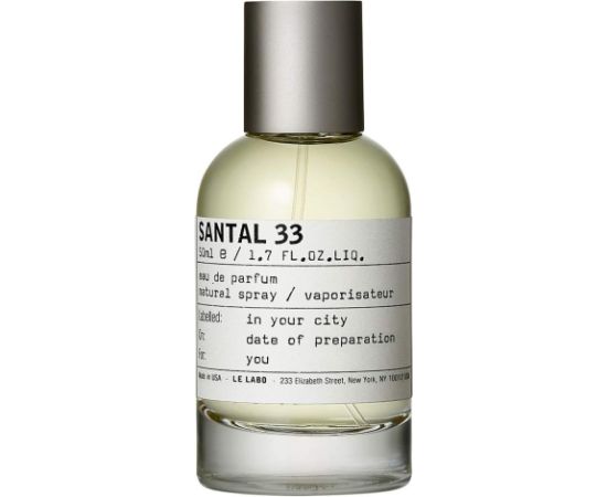 Le Labo Inc Le Labo, Santal 33, Eau De Parfum, Unisex, 50 ml Smaržas - NESAKĀRTOTS