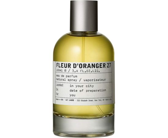 Le Labo Inc Le Labo, Fleur D'Oranger 27, Eau De Parfum, Unisex, 100 ml Духи и косметика