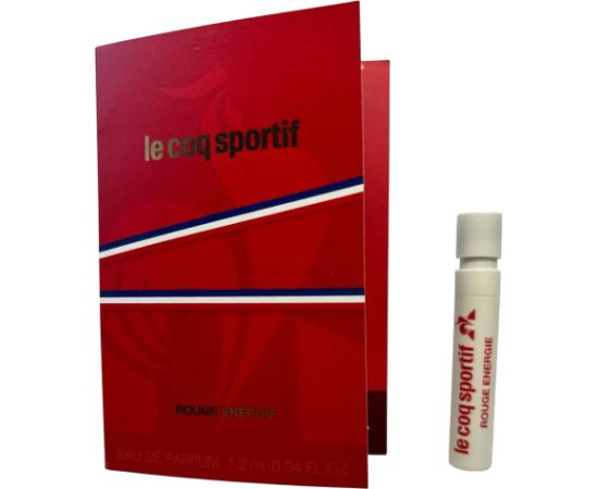 Le Coq Sportif, Rouge Energie, Eau De Parfum, Unisex, 1.2 ml *Sample Духи и косметика