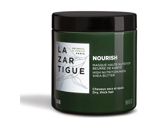 Lazartigue, Nourish, Hair Treatment Cream Mask, For Nourishing, 250 ml Matu kopšana