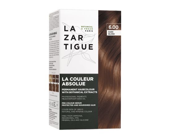 Lazartigue, La Couleur Absolue, Permanent Hair Dye, 6.00 Dark Blonde, 143 ml Matu kopšana
