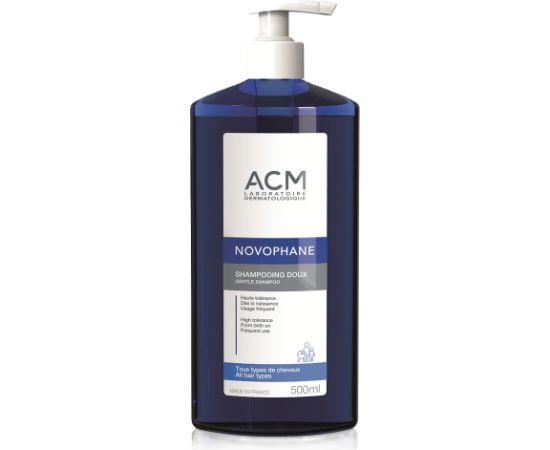Laboratoire ACM, Novophane, Hair Shampoo, Gentle Cleansing, 500 ml Šampūni