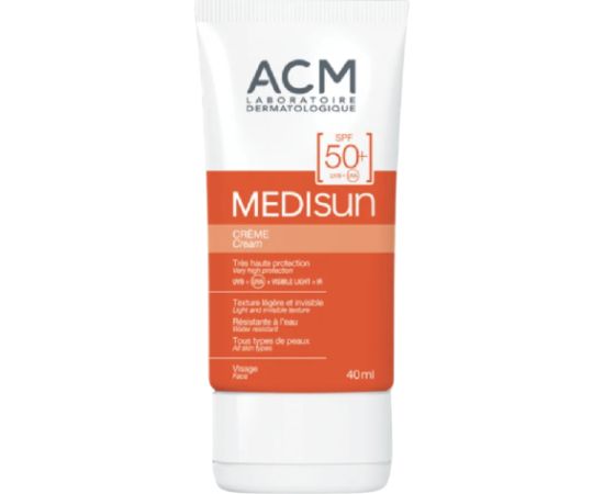 Laboratoire ACM, Medisun, Hydrating, Sunscreen Cream, For Face, 50+, 40 ml Ķermeņa kosmētika