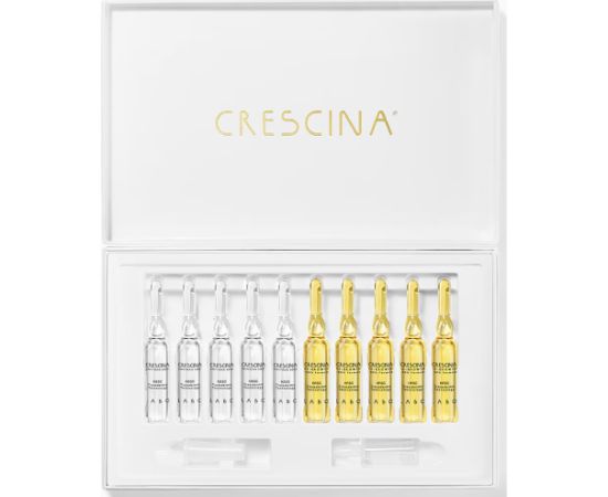 Labo, Crescina, Transdermic HFSC 500, For Growth Stimulation, Ampoules Treatment Serum, For Scalp, For Men, 10 + 10 pcs, 3.5 ml Ķermeņa kosmētika