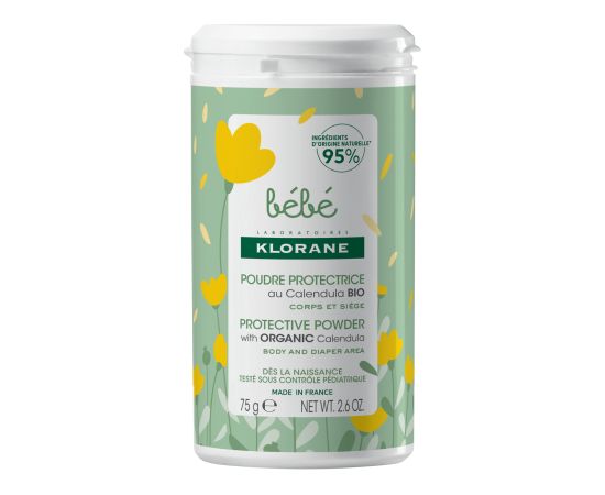 Klorane, Baby, Protective, Body Powder, 75 g Косметика для тела