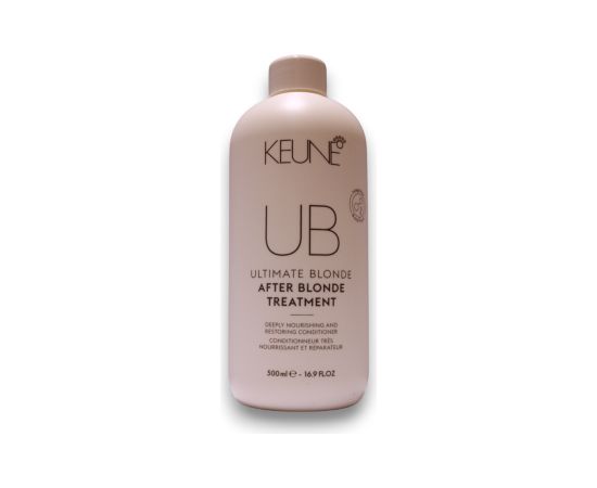 Keune, UB After Blonde, Hair Treatment Conditioner, For Nourishing, For Colour-Treated Hair, 500 ml Matu kopšana