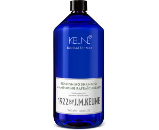Keune, 1922 By J.M. Keune, Hair Shampoo, Refreshing, 1000 ml Šampūni