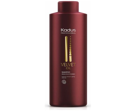 Kadus Professional, Velvet Oil, Hair Shampoo, For Smoothening, 1000 ml Šampūni