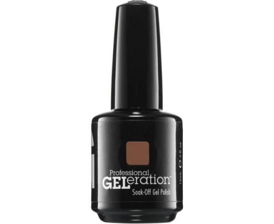 Jessica, GELeration Colours, Semi-Permanent Nail Polish, GEL-1176, Toasted Pecans, 15 ml Nagu lakas